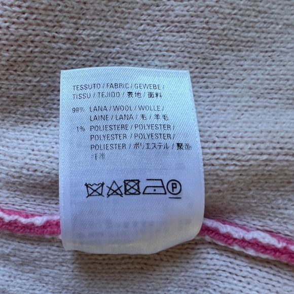 BALENCIAGA PINK WOOL SWEATER SIZE LARGE L NWT - Picture 11 of 11